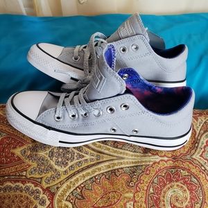 New Converse Grey Galaxy Shoes